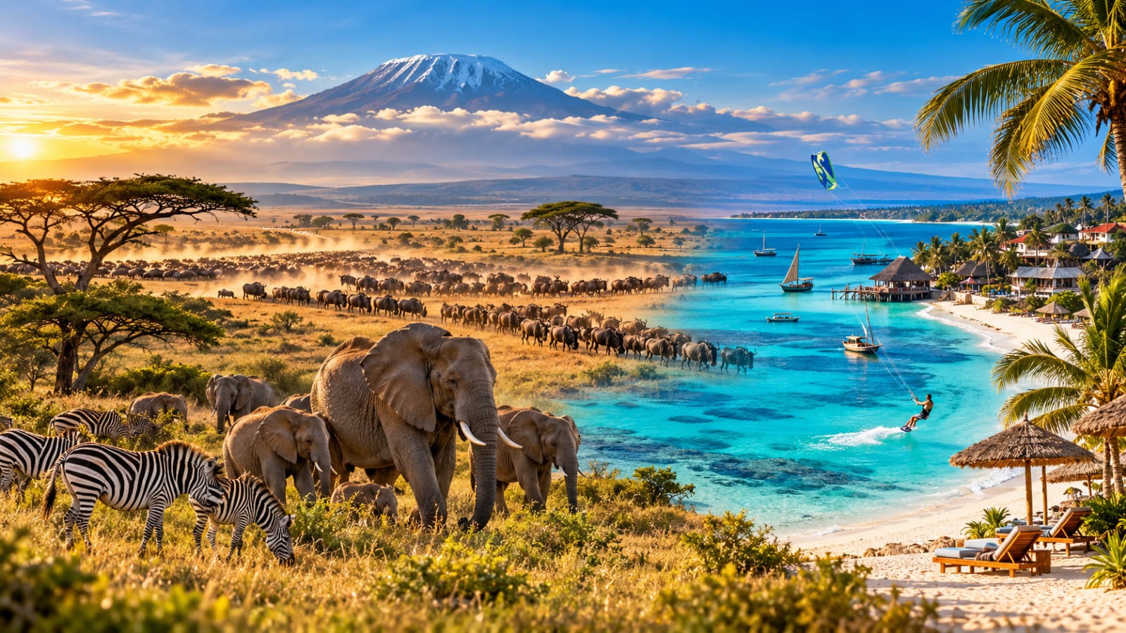 Untamed Wilderness & Iconic Safaris Across Tanzania